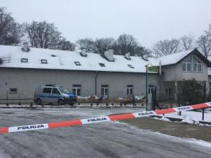 Działania policjantów na miejscu pożaru hospicjum w Chojnicach. 4 ofiary!