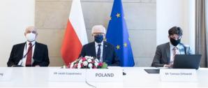 Minister Czaputowicz o bezpieczeństwie Ukrainy m.in. z ministrami Szwecji, Finlandii, Łotwy, Estonii i Holandii