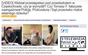 [VIDEO] Szokująca kompromitacja częstochowskiego prokuratora Jana Długosza ws. Anny Markowskiej! Czy Prokurator Generalny obejmie nadzór i powstrzyma współpracę prokuratora z przestępcą i jego kumplami?