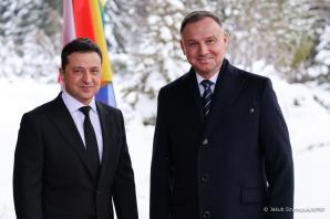 Prezydent na Ukrainie na szczycie Trójkąta Lubelskiego. Przywódcy solidarnie wyrazili sprzeciw wobec ataków hybrydowych ze strony białoruskiego reżimu i Moskwy, podkreślili także poparcie dla integralności Ukrainy