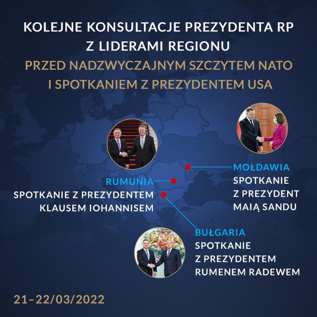[VIDEO] Bułgaria, Rumunia, USA. Konsultacje przed szczytem NATO