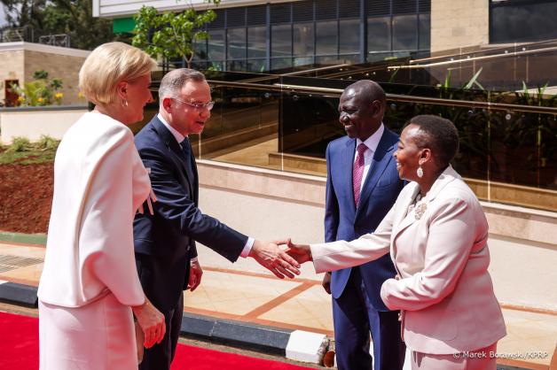 Prezydent Andrzej Duda składa wizytę oficjalną w Republice Kenii, gdzie w Nairobi odbędzie spotkanie z Prezydentem tego kraju Williamem Samoei Ruto